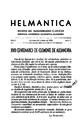 Helmántica. 1950, volumen 1, n.º 1-4. Páginas 401-452. Alejandría. Su Escuela, Su Maestro [Artículo]