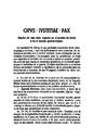 Helmántica. 1952, volume 3, #9-12. Pages 17-31. Opus iustitiae pax: estudio de una idea vigente en el pueblo de Israel y en el mundo grecorromano [Article]