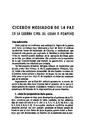 Helmántica. 1952, volume 3, #9-12. Pages 53-76. Cicerón mediador de la paz en la guerra civil de Cesar y Pompeyo [Article]