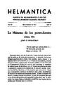 Helmántica. 1953, volume 4, #13-15. Pages 173-209. La matanza de los pretendientes (Odisea, XXII) ¿Cine o literatura? [Article]