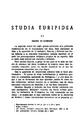 Helmántica. 1957, volumen 8, n.º 25-27. Páginas 197-212. Studia Euripidea II. Helena en Euripides [Artículo]