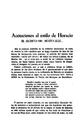 Helmántica. 1958, volumen 9, n.º 28-30. Páginas 27-36. Acotaciones al estilo de Horacio: el secreto del beatus ille... [Artículo]
