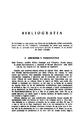 Helmántica. 1959, volume 10, #31-33. BIBLIOGRAFIA [Article]