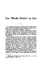 Helmántica. 1959, volumen 10, n.º 31-33. Páginas 89-112. Los "Pluralia Poetica" en latín [Artículo]