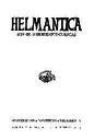 Helmántica. 1961, volume 12, #37-39. PORTADA [Article]