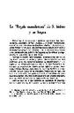 Helmántica. 1961, volumen 12, n.º 37-39. Páginas 61-101. La "Regula monachorum" de San Isidoro y su lengua [Artículo]