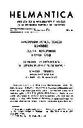 Helmántica. 1962, volume 13, #40-42. Pages 3-10. Veterum sapientia. Constitutio apostolica de latinitatis studio provehendo [Article]