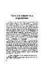 Helmántica. 1972, volumen 23, n.º 70-72. Páginas 493-502. Teoría de la traducción en la antigüedad latina [Artículo]