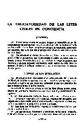 Revista Española de Derecho Canónico. 1947, volume 2, #6. Pages 767-801. La obligatoriedad de las Leyes Civiles en Conciencia [Article]