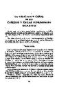 Revista Española de Derecho Canónico. 1949, volume 4, #12. Pages 743-763. La obligación coral en los cabildos y en las comunidades religiosas [Article]