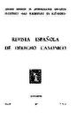 Revista Española de Derecho Canónico. 1978, volumen 34, n.º 98. PORTADA [Artículo]