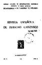 Revista Española de Derecho Canónico. 1981, volume 37, #108. PORTADA [Article]