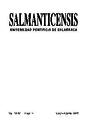 Salmanticensis. 1997, volume 44, #2. PORTADA [Article]