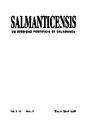 Salmanticensis. 1999, volume 46, #1 [Magazine]
