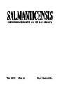 Salmanticensis. 2001, volume 48, #2 [Magazine]