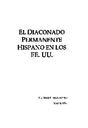 El diaconado permanente hispano en los Estados Unidos / [Tesis]