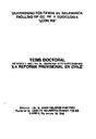 Medición y análisis del desarrollo socioeconómico : la reforma previsional en Chile / [Tesis]