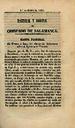 Boletín Oficial del Obispado de Salamanca. 1/3/1854 [Ejemplar]