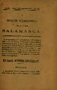 Boletín Oficial del Obispado de Salamanca. 16/8/1888, #16 [Issue]