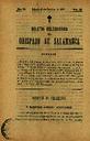 Boletín Oficial del Obispado de Salamanca. 15/10/1892, #20 [Issue]