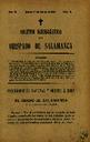Boletín Oficial del Obispado de Salamanca. 1/3/1894, n.º 5 [Ejemplar]