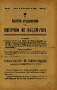 Boletín Oficial del Obispado de Salamanca. 15/11/1894, #22 [Issue]