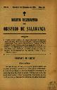 Boletín Oficial del Obispado de Salamanca. 1/12/1894, #23 [Issue]