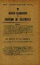 Boletín Oficial del Obispado de Salamanca. 15/11/1895, n.º 20 [Ejemplar]