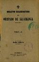 Boletín Oficial del Obispado de Salamanca. 1914, portada [Issue]