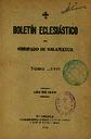 Boletín Oficial del Obispado de Salamanca. 1920, portada [Issue]
