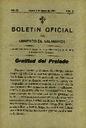 Boletín Oficial del Obispado de Salamanca. 3/1/1927, n.º 1 [Ejemplar]