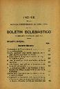 Boletín Oficial del Obispado de Salamanca. 1935, indice [Ejemplar]