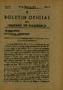 Boletín Oficial del Obispado de Salamanca. 31/5/1947, #5 [Issue]