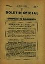 Boletín Oficial del Obispado de Salamanca. 31/1/1952, #1 [Issue]