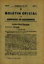Boletín Oficial del Obispado de Salamanca. 30/9/1952, #9 [Issue]
