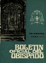 Boletín Oficial del Obispado de Salamanca. 1/1977, n.º 1 [Ejemplar]