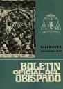 Boletín Oficial del Obispado de Salamanca. 11/1977, n.º 11 [Ejemplar]
