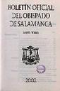 Boletín Oficial del Obispado de Salamanca. 5/2002, n.º 3 [Ejemplar]