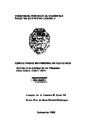 Conflictividad matrimonial en Puerto Rico : análisis de la actividad de los Tribunales Eclesiásticos (1987-1991) / [Tesis]