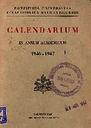 Calendarium 1946-1947 [Documento académico]