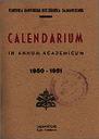 Calendarium 1950-1951 [Documento académico]