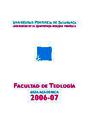 Guía Facultad de Teología 2006-2007 [Documento académico]