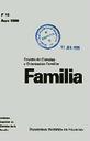 Familia. Revista de Ciencias y Orientación Familiar. 5/1999, n.º 19. Página 1 [Artículo]