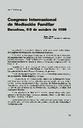 Familia. Revista de Ciencias y Orientación Familiar. 1/2000, #20. Pages 93-100. Congreso Internacional de Mediación Familiar. Barcelona, del 6 al 9 de octubre de 1999 [Article]