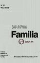 Familia. Revista de Ciencias y Orientación Familiar. 5/2003, n.º 27. Página 1 [Artículo]