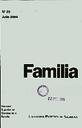 Familia. Revista de Ciencias y Orientación Familiar. 7/2004, n.º 29 [Revista]