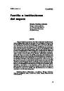 Familia. Revista de Ciencias y Orientación Familiar. 2007, n.º 35. Páginas 5-36. Familia e instituciones del seguro [Artículo]