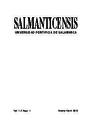 Salmanticensis. 2013, volume 60, #1. Pages 3-6 [Article]