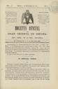 Boletín Oficial del Gran Oriente de España. 1/11/1871 [Ejemplar]