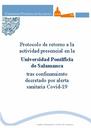 Protocolo de retorno a la actividad presencial - UPSA _ vRev _ 202004d19 [Libro]